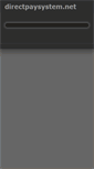 Mobile Screenshot of directpaysystem.net